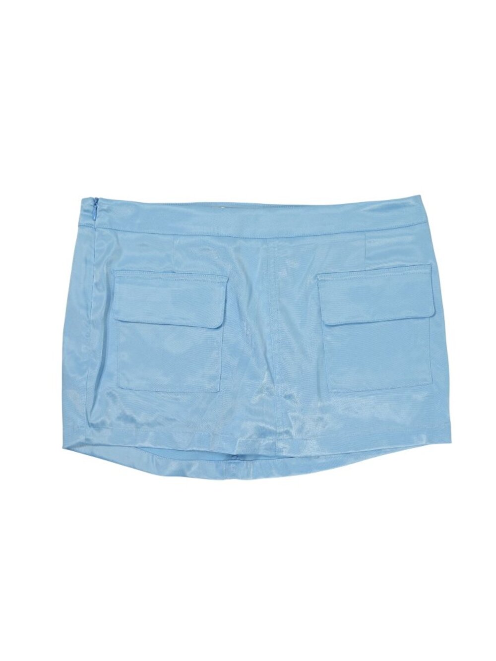 Outcast Arlo Mini Skirt in Blue